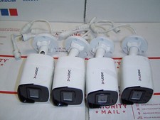 Lot of Four 4  3xLogic Network Cameras Model VX-SMBK-B-01
