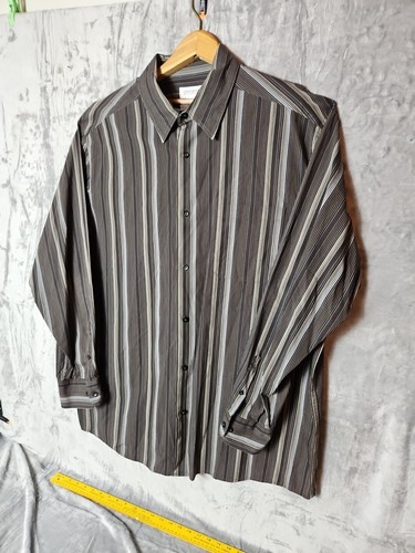 Claiborne Shirt Mens XLT Long Sleeve Button Up