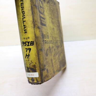 CAT Caterpillar 951B Track Crawler Loader Repair Shop Service Manual owner book