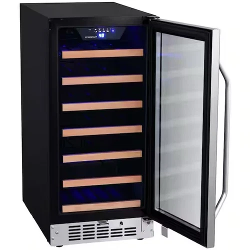 EdgeStar CWR302SZ 15"W 25 Bottle Built-In Single Zone Wine Cooler - Stainless - Picture 11 of 12