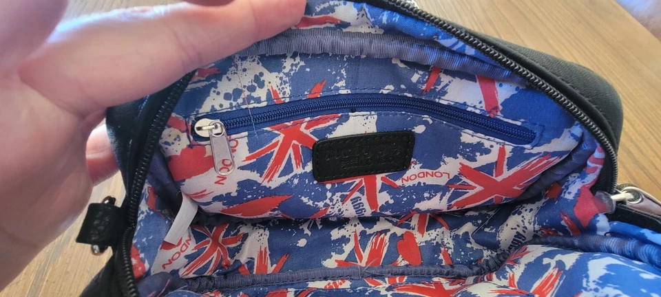  Cartera diseño Twiggy London Union Jack Foto 3 de 4