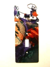 Rodeo Calf Roping Cowboys Single Light Switch Cover by LaZart 030315SS