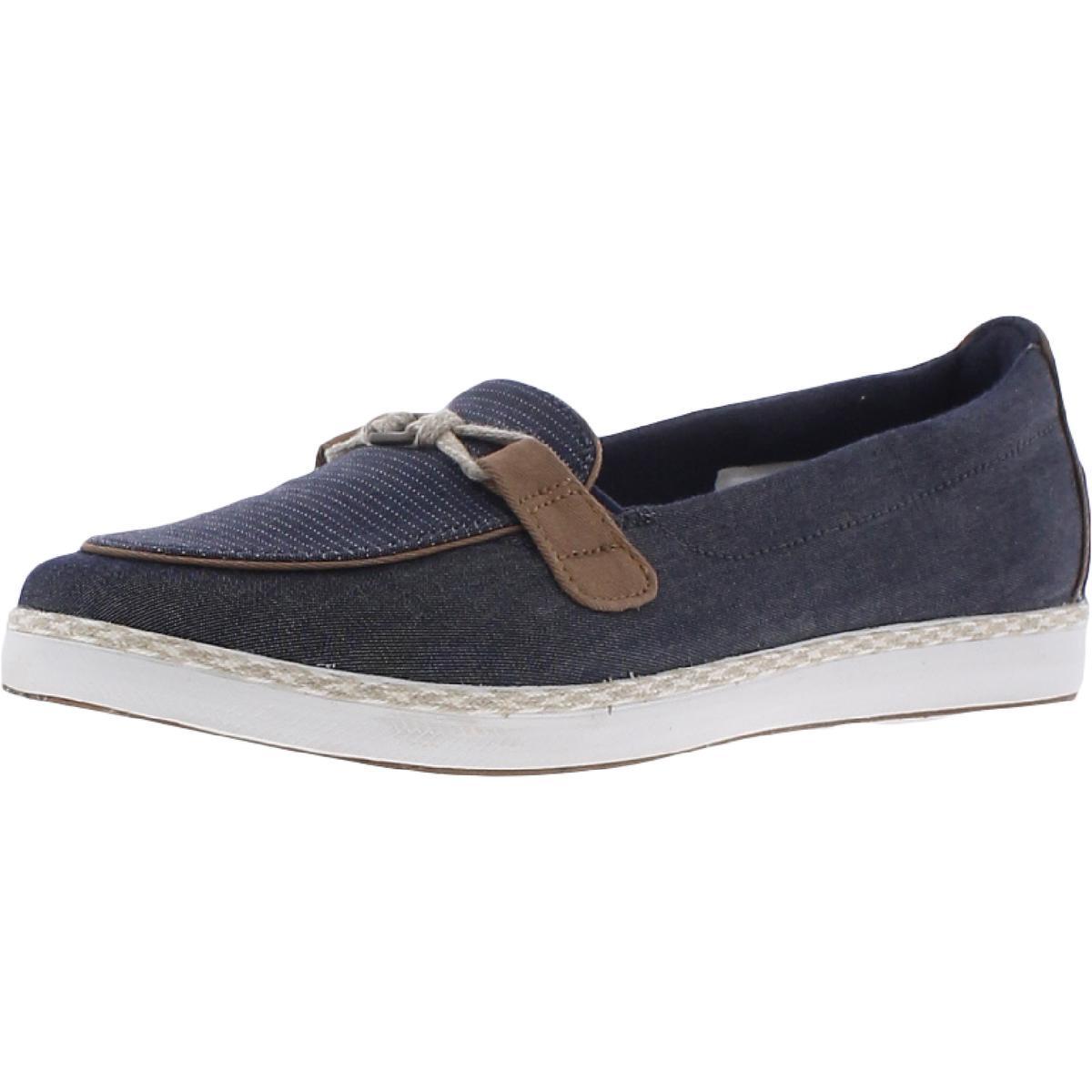 Женские мокасины-слипоны Walden темно-синего цвета Grasshoppers шириной 5 см (C, D, W) BHFO 2370