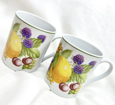 ROYAL NORFOLK FRÜCHTE DEKORATION TEETASSEN TASSEN (37к)