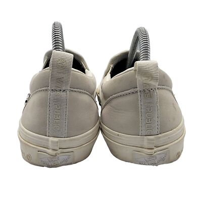 Vans x Public Skate Slip On Mens 8 White Skateboarding Shoes Out The Public Eye Vans x Public Skate Slip On Mens 8 White Skateboarding Shoes  main image 4