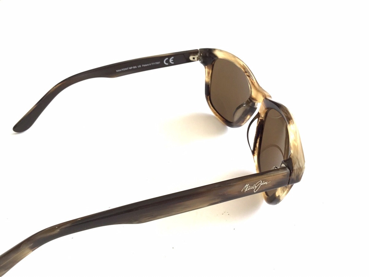 Maui Jim Sunglasses Polarized Point MJ713-01B Size 51mm