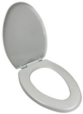 mayfair elongated white toilet seat