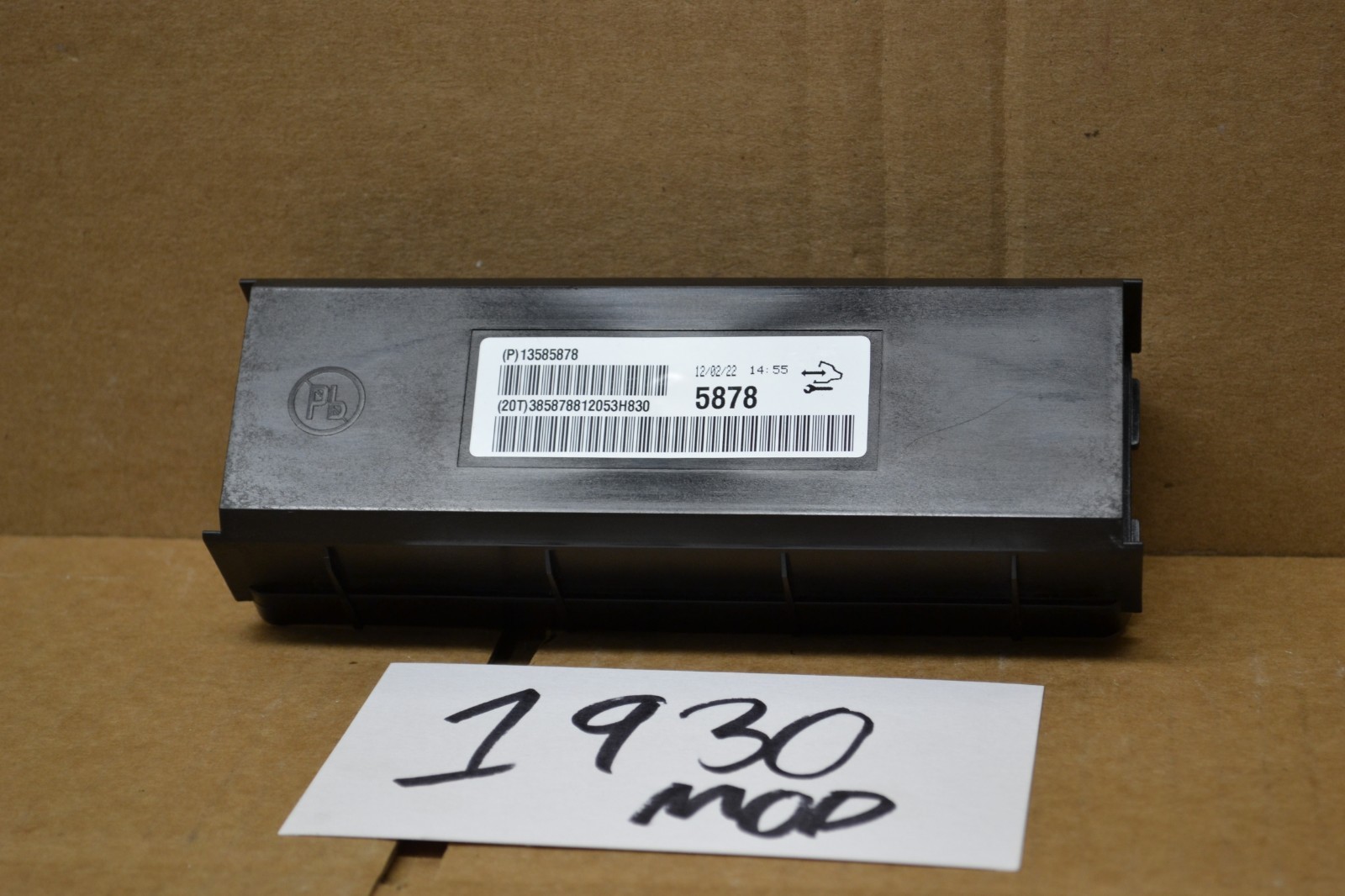 2012 2013 Chevrolet Cruze Temperature Control Module Computer #1930-MOD 