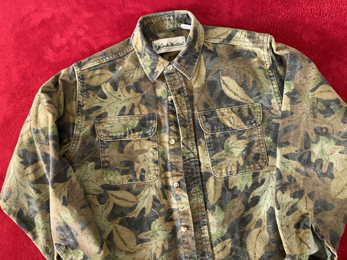 Youth 14-16 Gander Mountain Camouflage Long Sleeve Button Down | eBay