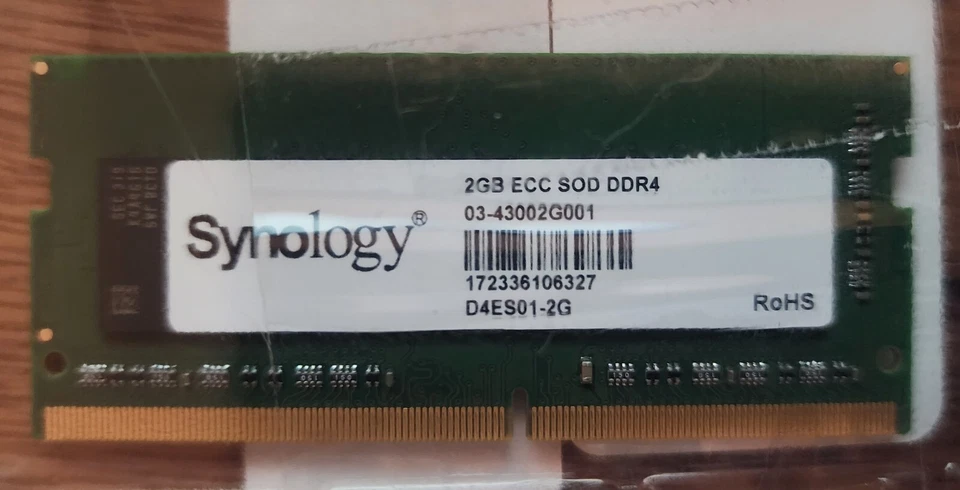 Synology RAM 2 GB DDR4 ECC SO-DIMM - Image 2 of 2