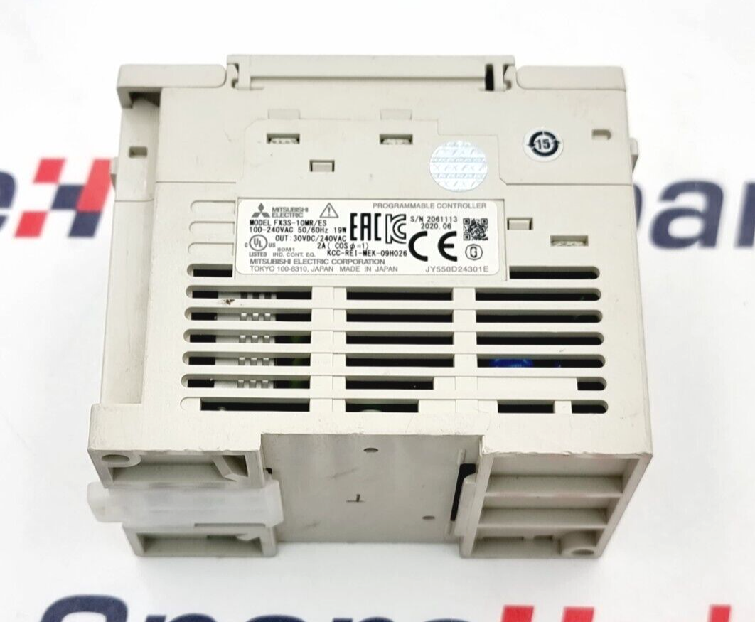 Mitsubishi PLC FX3S-10MR/ES 試験での使用のみ ほぼ新品