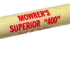 Vintage Perry Iowa Mowrer Superior 400 Auto Car Service Station Gas Oil Lube Pen