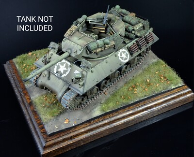 Diorama Base for tank RESIN 1/35 WWII Pro Built And Painted