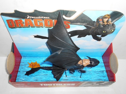 Rare 2017 Spin Master DreamWorks Dragons: TOOTHLESS How to Train Your Dragon NiB - Picture 3 of 11