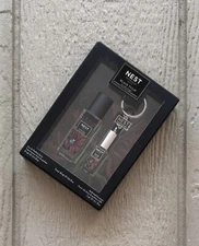 NEST Fragrances Black Tulip On-The-Go Set EDP Spray Rollerball Keychain NIB
