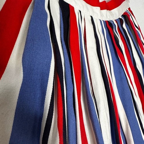 ModCloth Stripes Midi Skirt 4th of July patriotic summer size Medium - Picture 5 of 7