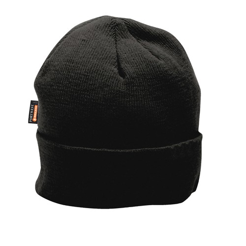 Portwest Insulatex Insulated Lined Winter Mechanic Knit Hat Beanie - 第 2/10 張圖片