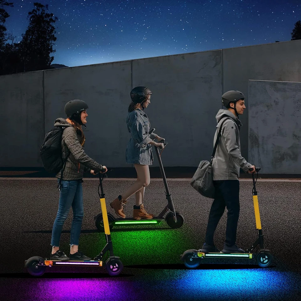 Luce Striscia LED, Luci Striscia LED Pieghevole Scooter Elettrico Impermeabile   - Immagine 3 di 4