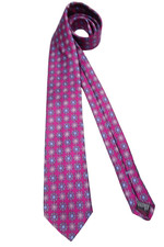 1713  )  DION   MEN'S TIE  100% LINEN  MADE IN  CANADA