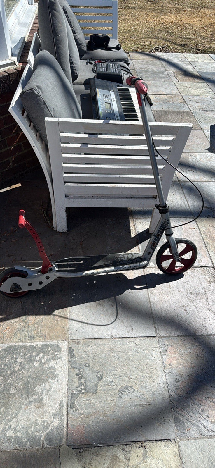 Razor A5 Model Adjustable Folding Kick Scooter Large Wheels 