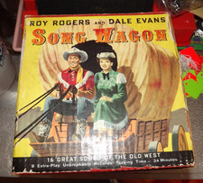 Roy Rogers & Dale Evans Song Wagon 8 record albums Frontiers Inc