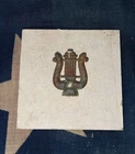 Civil War Union Musician’s Headgear Badge – Lyre Insignia