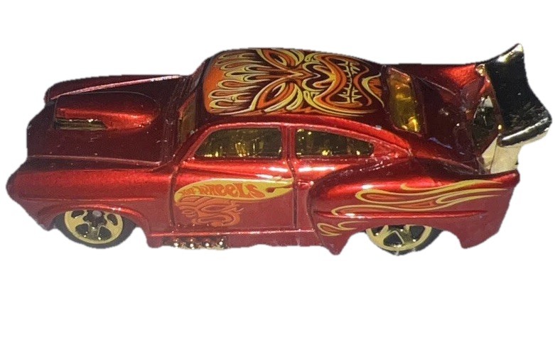 Hot Wheels 2003  Tiki Blasters Exclusive Jaded Red Gold 5SPs