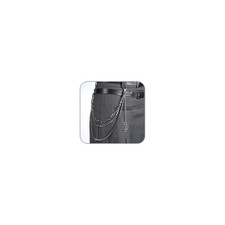 Jean Chain Belt for Men Women, Pocket Chain Goth Punk Chain Belt Chain Layere...