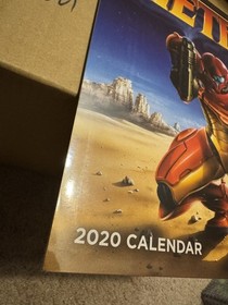 Metroid 2020 Calendar Official Nintendo Samus Prime Fusion Wall Art NES SNES