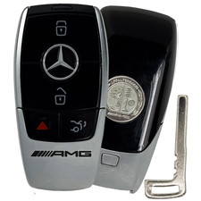 Oem Mercedes Benz Affalterbach Amg Smart Key Fob Keyless Remote Uncut Iyz-ms2 Oem Mercedes Benz Affalterbach Amg Smart Key Fob Keyless Remote Uncut Iyz-ms2