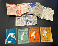 1930 Babe Ruth–How to Play Baseball Booklet Set with bonus Quaker Oats material