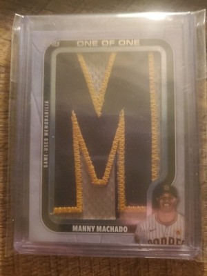 2025 Topps MAnny Machado.  In The Name Relic Card 1/1 Game Used Patch!