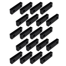 10 Pack 20 Pieces 6x2x1 Machinable Standard Soft Jaws Kurt 6" Vise Reversible