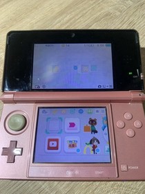 8672 Nintendo 3DS Misty Pink Normal TESTED