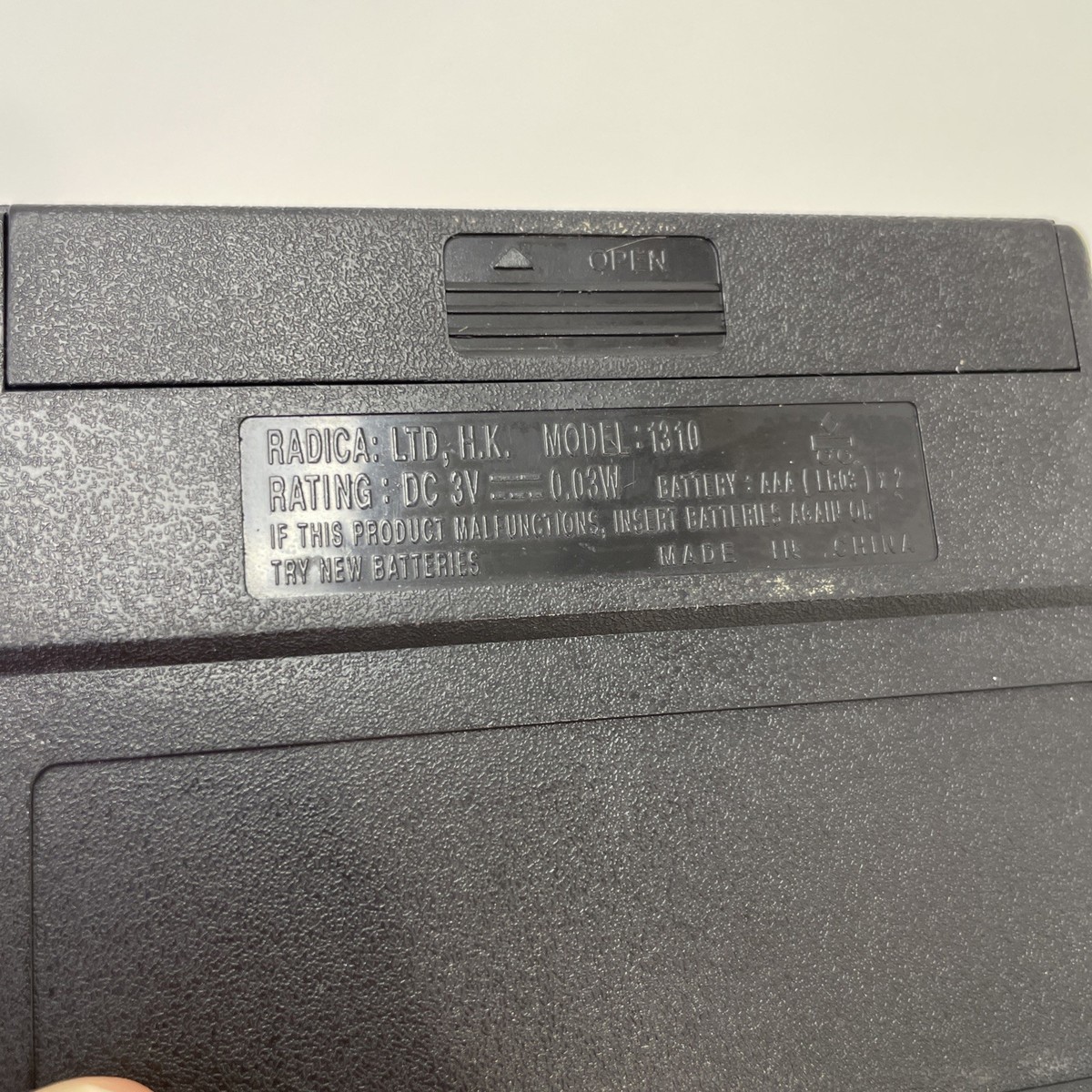 Vtg Radica Pocket Handheld Game Poker Royal Flush 3000 Electronic