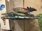 Vintage Ceramic Beautiful  1950s Double Fish Figurine — photo 7