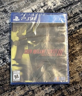 Shin Megami Tensei III: Nocturne HD Remaster PS4 Factory Sealed