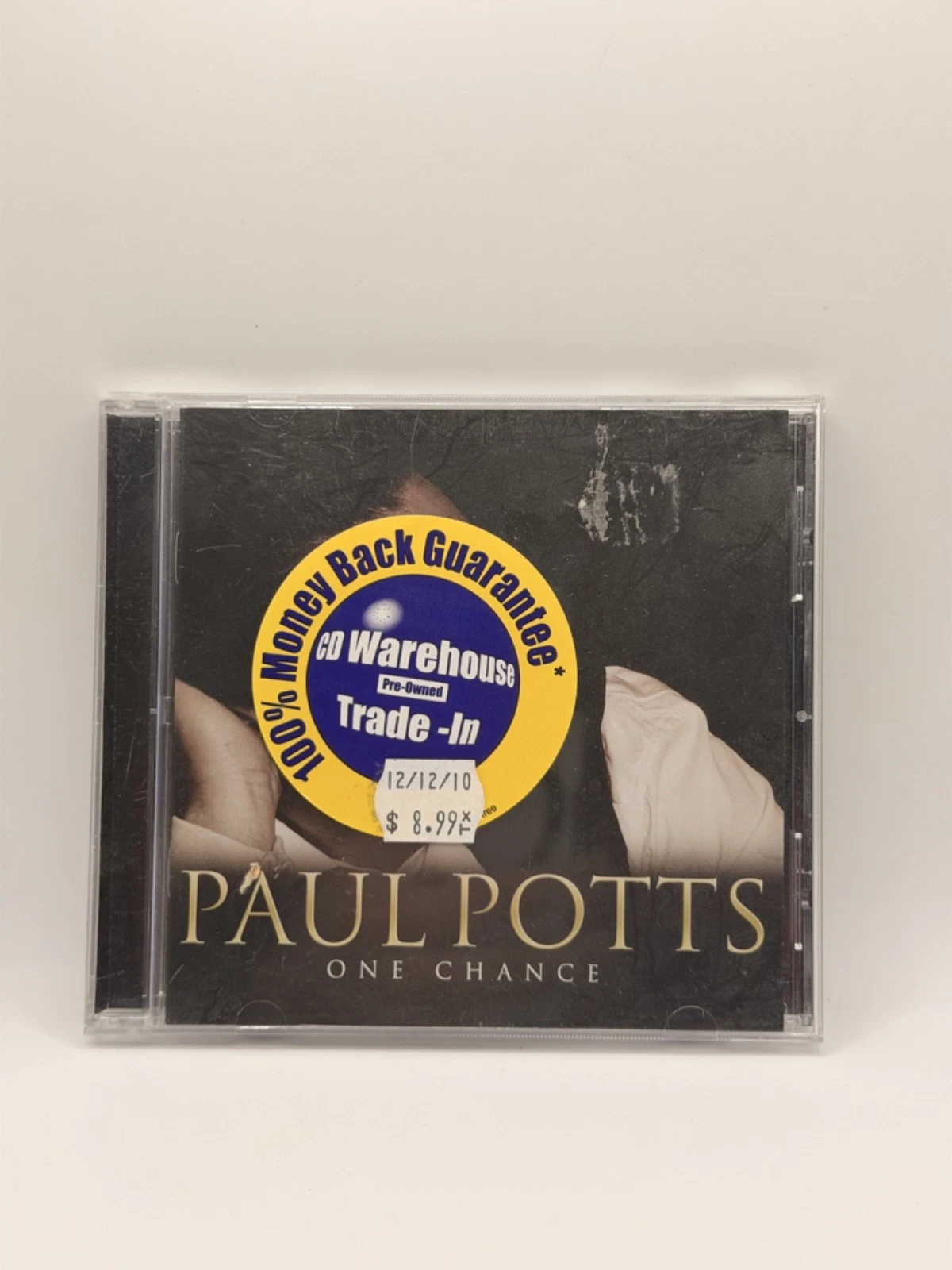 One Chance by Paul Potts (CD, 2007) TESTED AND WORKS