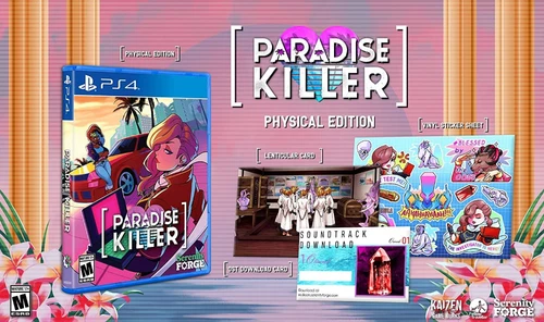 Paradise Killer (+Bonus) PS4 US Game in English/CH/JP New (Serenety Forge)