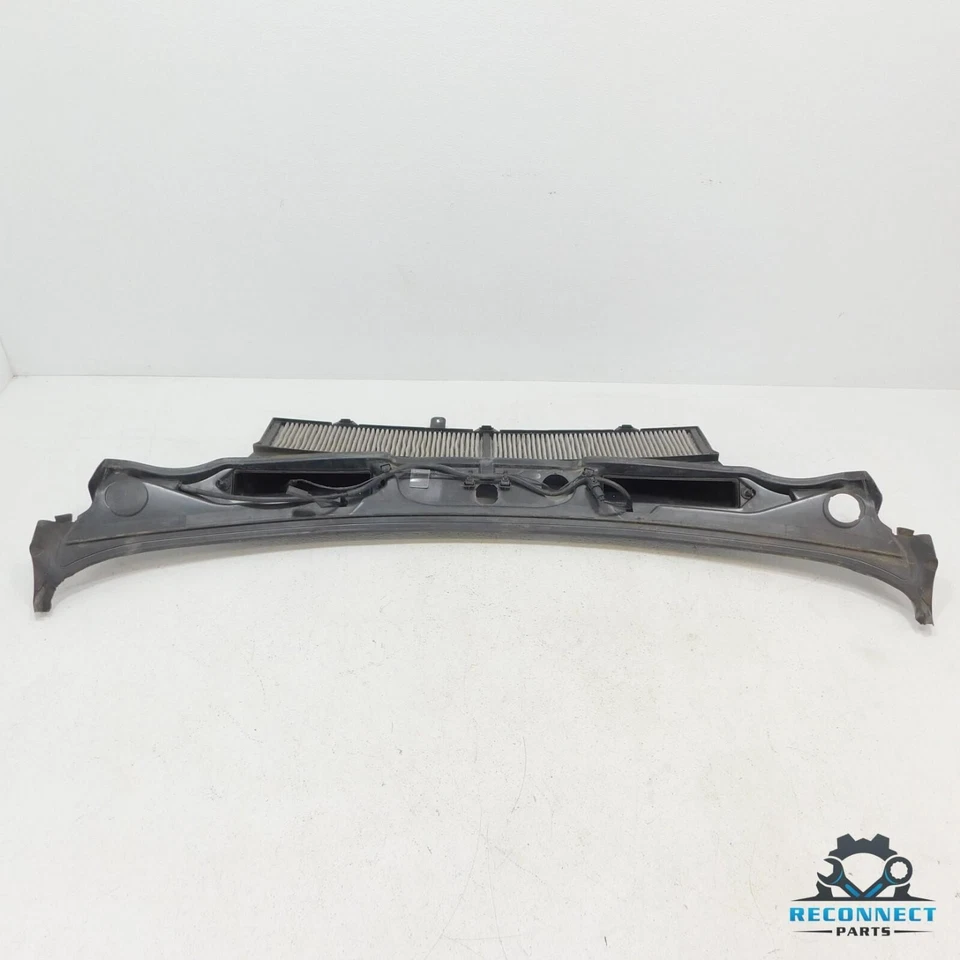 06-15 BMW 328xi 335i X1 E92 Caja de filtro de aire de cabina superior delantera y cubierta de capucha OEM Foto 2 de 4