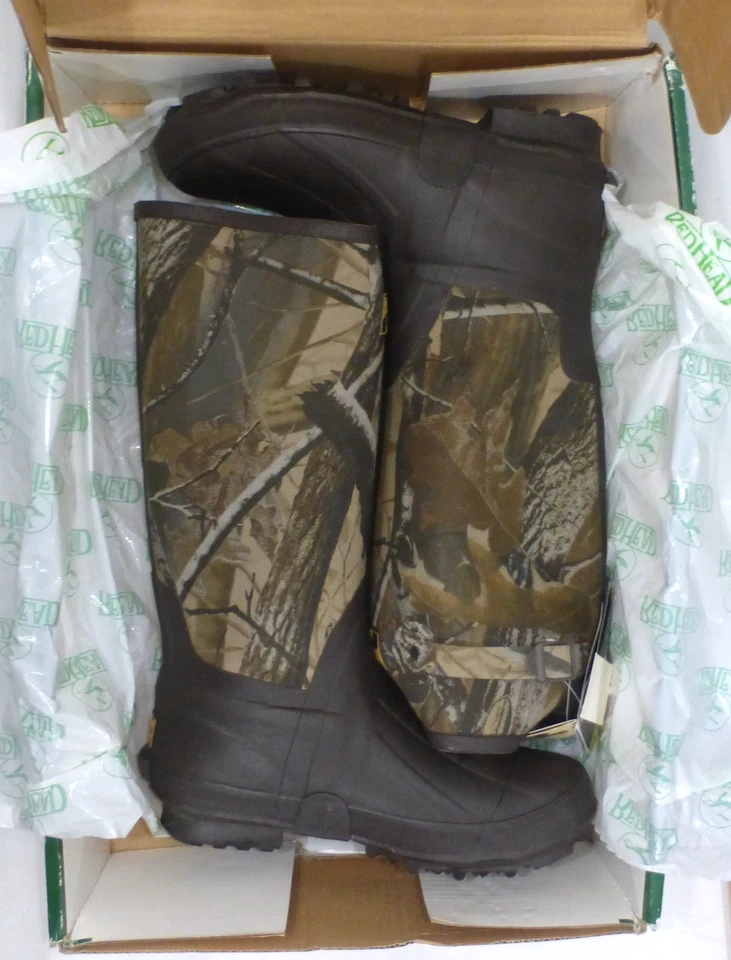 REDHEAD Men's 16" Canvas-400 Waterproof Hunting Boots, 3M Thinsulate, Sz 8, NEW - Image 2 of 4