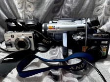 Lots Of Sony vintage Working Cameras 4 Different Cameras