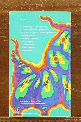 A Caterpillar Anthology 1971 Anchor Press First Edition Paperback - Picture 3 of 7