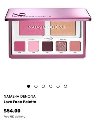 NATASHA DENONA Love Face Palette Eye & Cheek Essential UVP 54£ - NEU IM KARTON