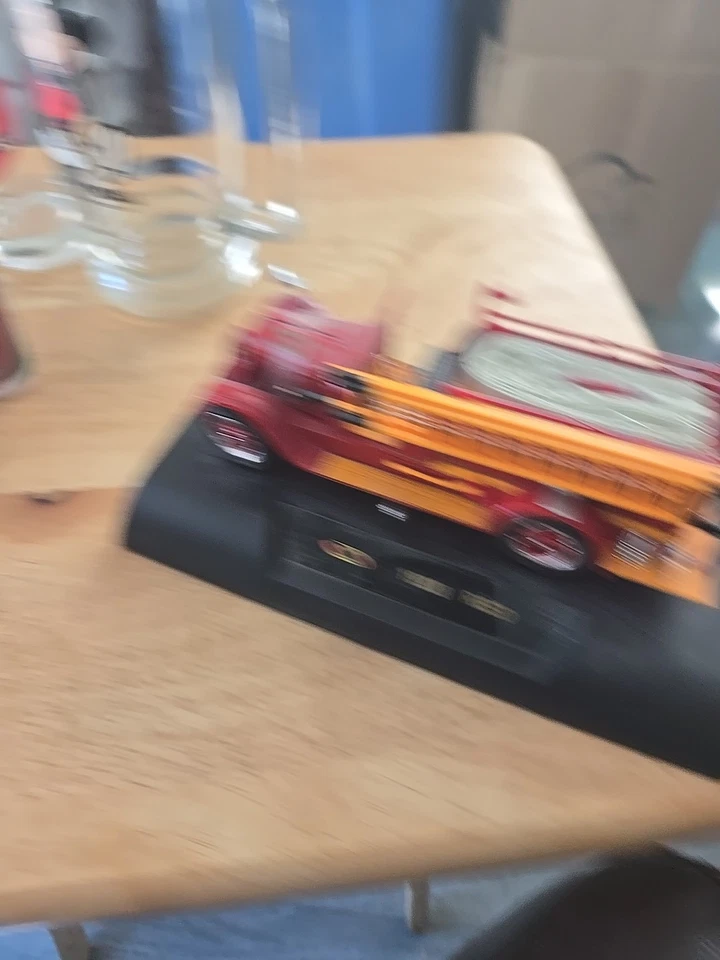 1928 REO Fire Truck Replica Signature Models Pleasant Plains VFD Model 1/32 - Image 2 of 4