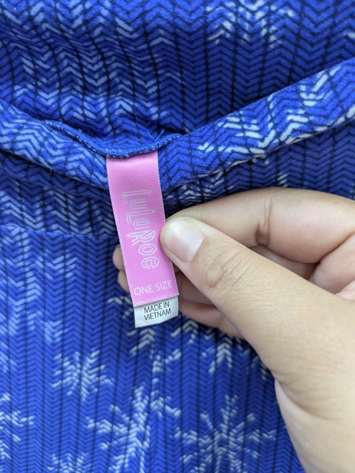 Leggings con estampado de copo de nieve para mujer talla única grande informales suaves Foto 2 de 4