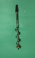 Broca de barrena vintage Craftsman de 1" 41757 para taladro y soporte manual