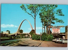 c1960 Sun N Sand Motor Hotel Motel Biloxi Mississippi MS US Highway 90 Harrison