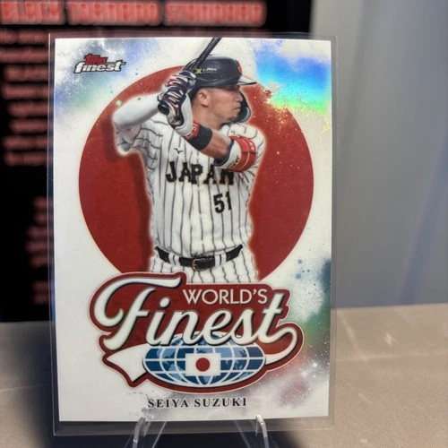2026 Topps Finest Seiya Suzuki Refractor (RAW)