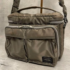 PORTER Tanker Silver Gray Camera Bag Yoshida Japan Rare Excellent